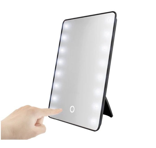 LED-es Sminktükör – Kompakt, Stílusos, Ragyogó